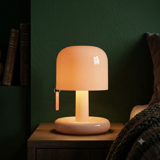 Modern LED Night Light for Bedroom - Rechargeable battery & USB powered