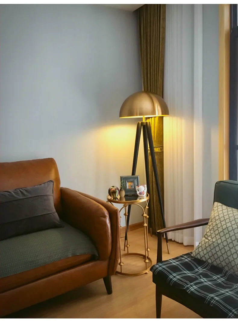 Modern Floor Lamp for Bedroom - Corner-Filling Height & Warm Ambient Glow