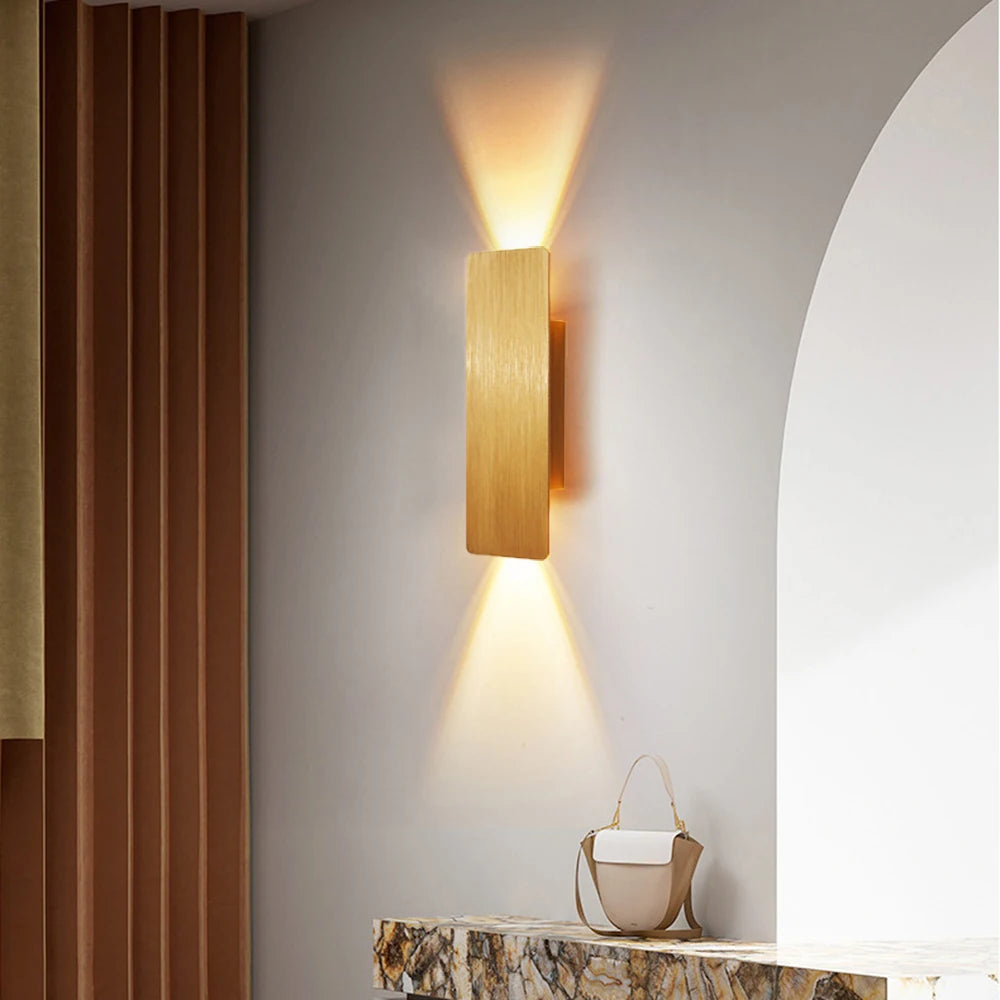Modern Wall Sconce for Bedroom - Aluminum build
