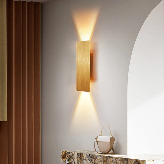 Modern Wall Sconce for Bedroom - Aluminum build