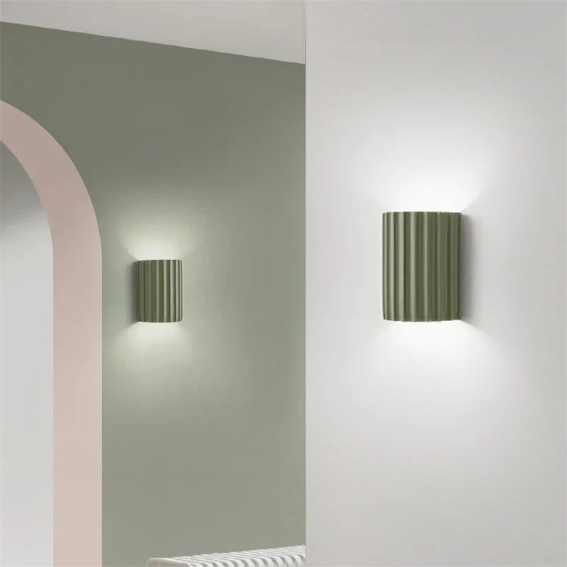 Modern Wall Sconce for Bedroom - Resin build