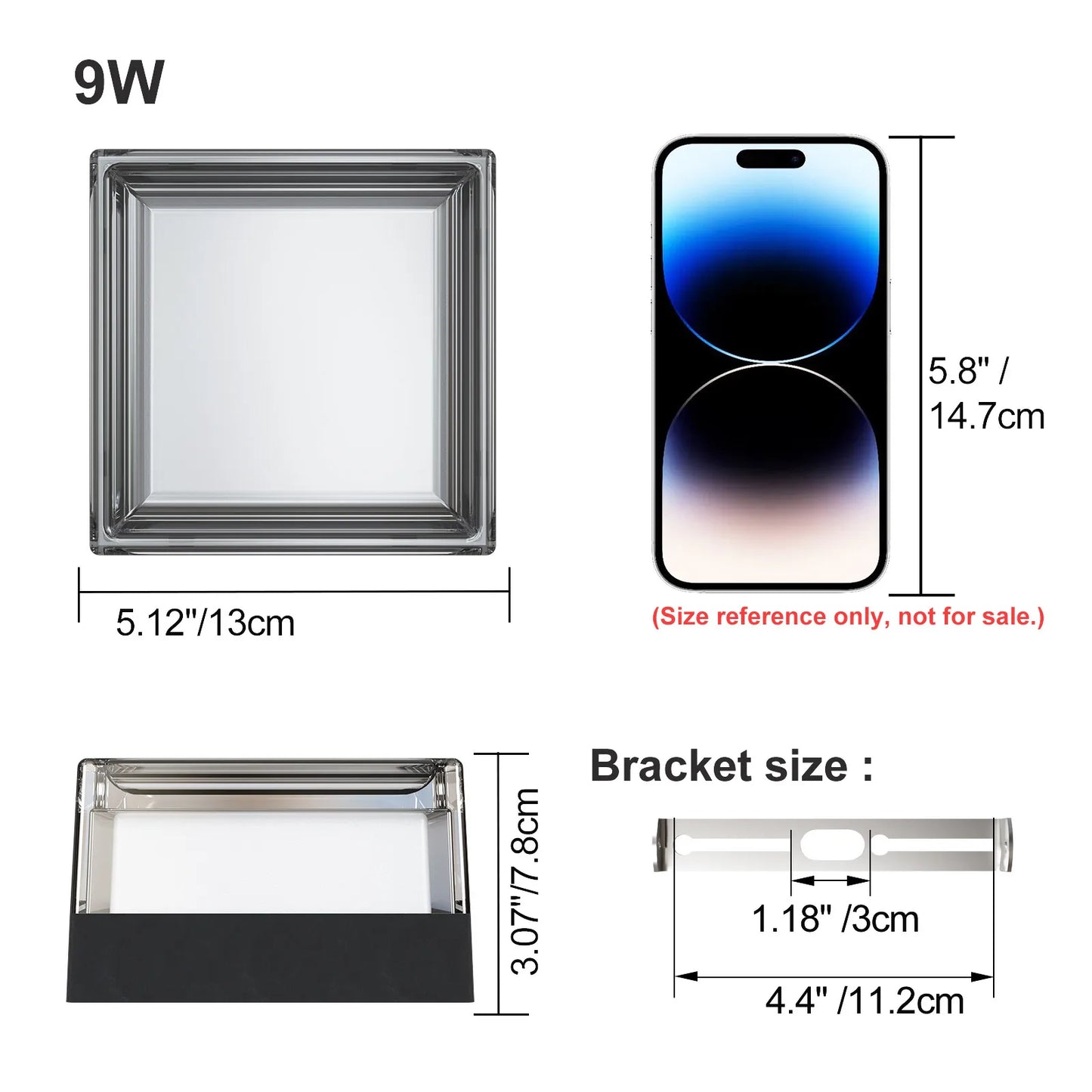 Modern Wall Sconce for Home - Waterproof / weatherproof