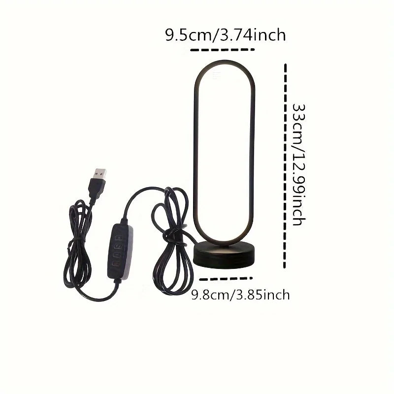 Modern LED Night Light for Bedroom - 3 color temperature modes