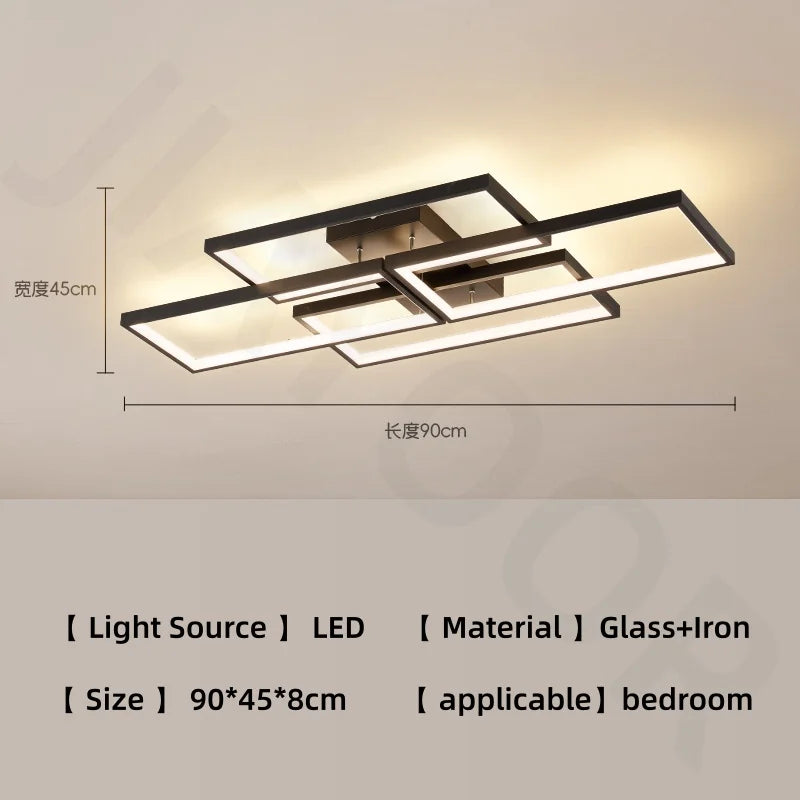 Minimalist Ceiling Light for Bedroom - Bright Even Coverage & Clean Modern Silhouette