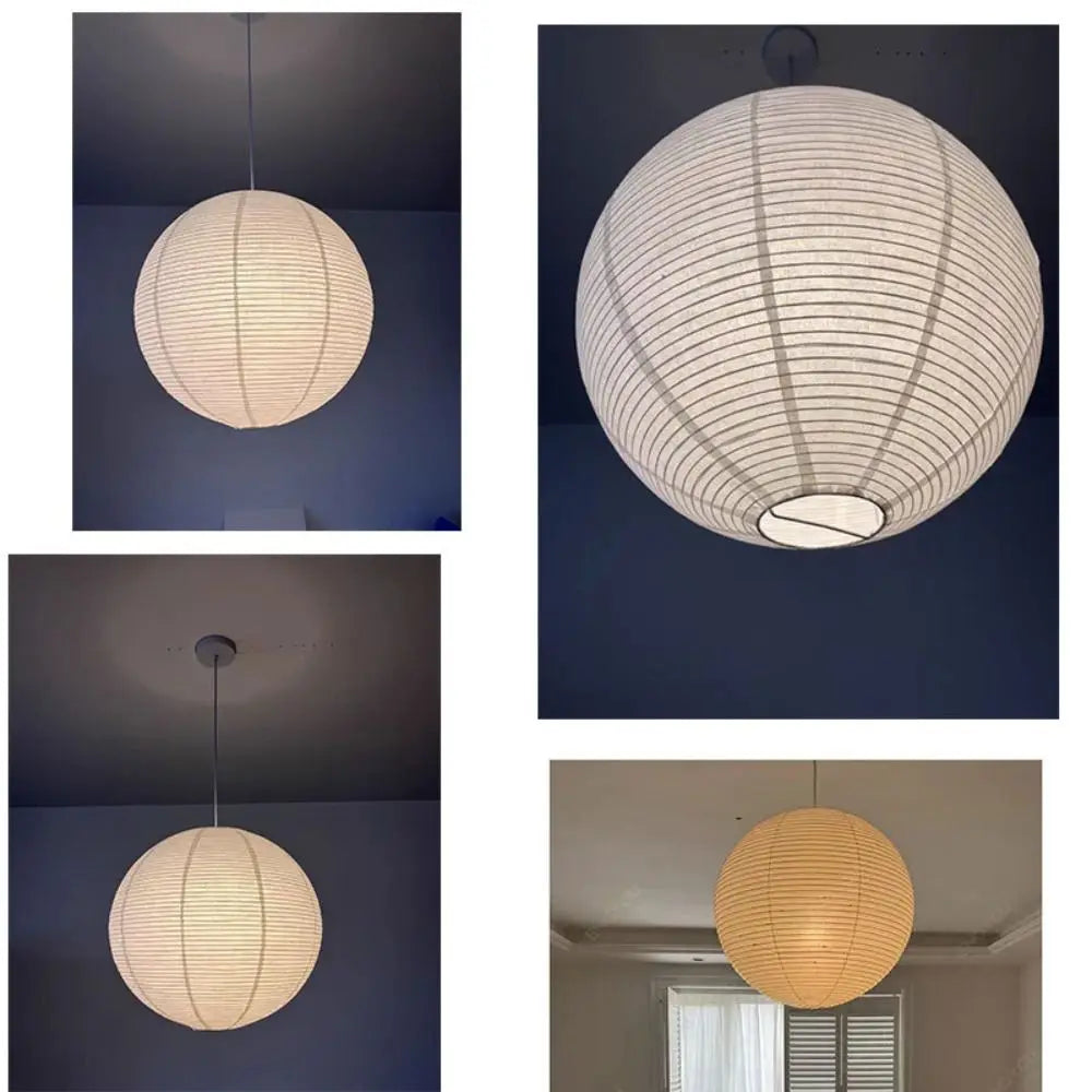 Modern Pendant Chandelier for Hotel - Paper lampshade