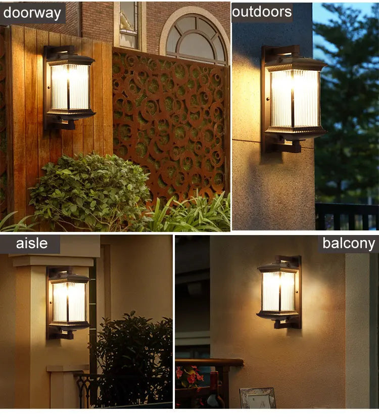 Modern Wall Sconce for Hotel - Waterproof / weatherproof