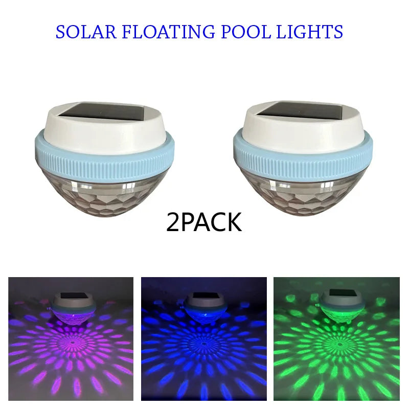 Modern Solar Outdoor Light for Pool - Waterproof / weatherproof & Solar powered