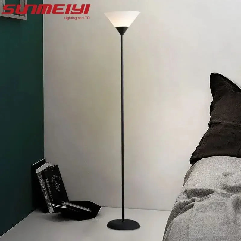 Minimalist Floor Lamp for Bedroom - E27 bulb fitting