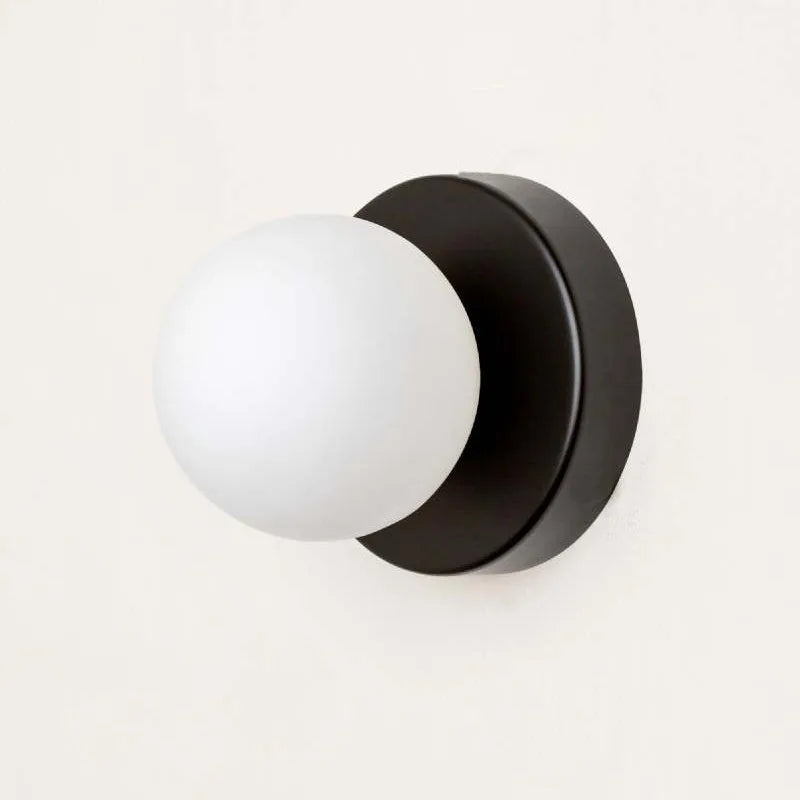 Modern Wall Sconce for Bedroom - Glass shade