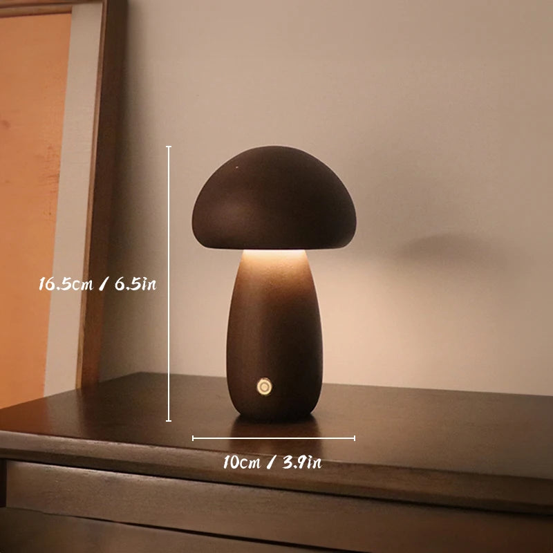 Modern LED Night Light for Bedroom - USB powered & Touch control
