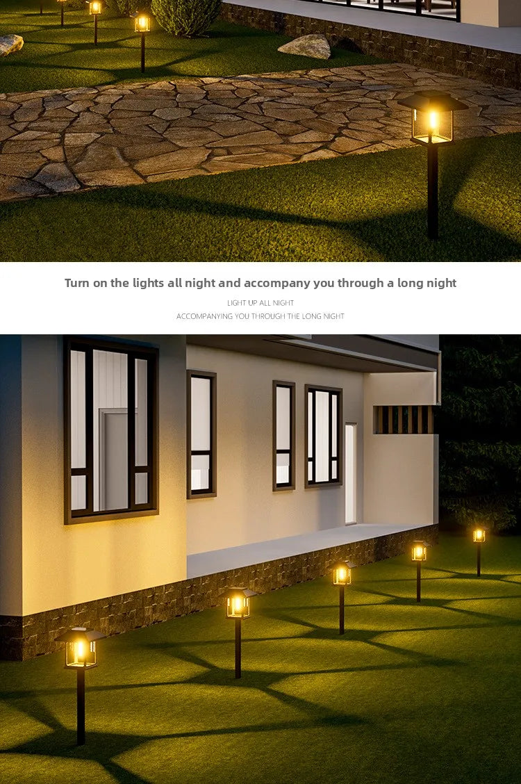 Modern Solar Outdoor Light for Garden - Solar powered