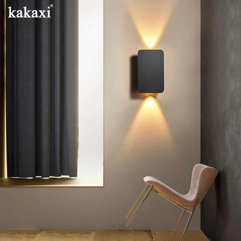 Minimalist Wall Sconce for Bedroom - Space-Saving Design & Directional Ambient Glow