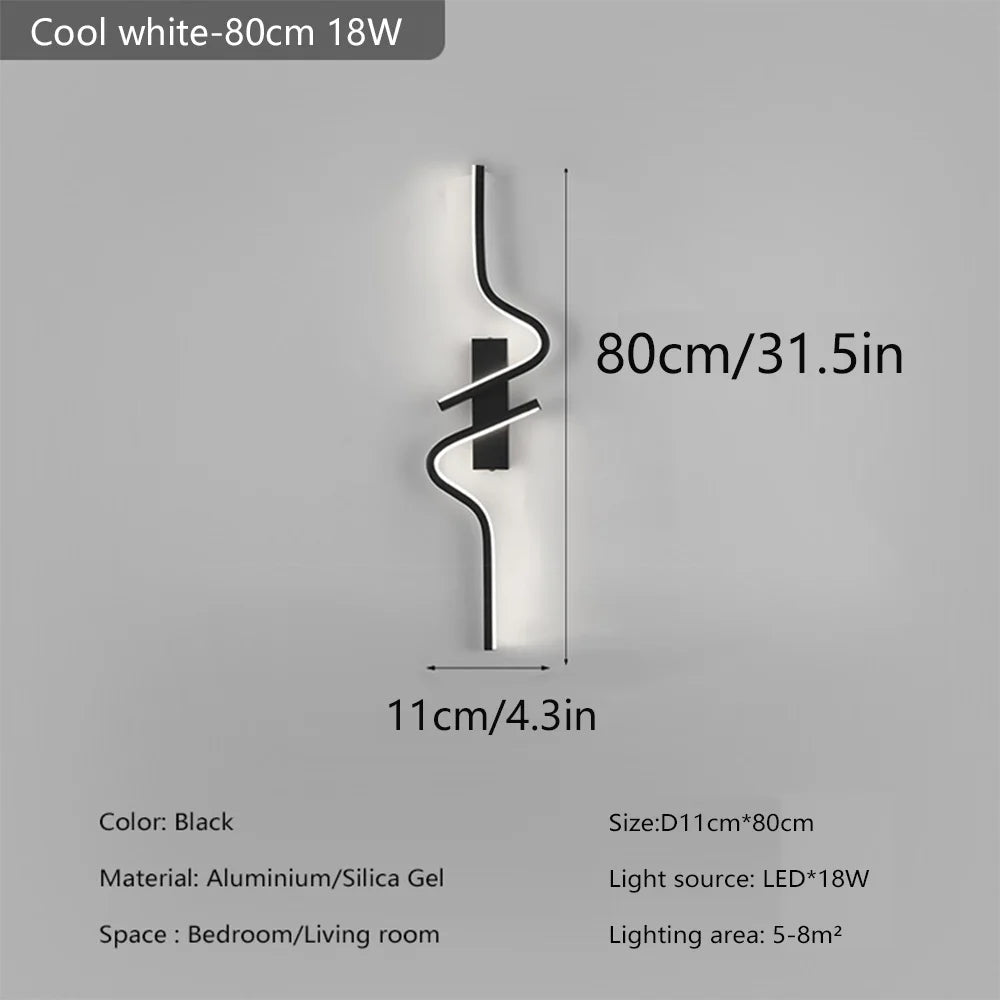 Minimalist Wall Sconce for Bedroom - Space-Saving Design & Directional Ambient Glow