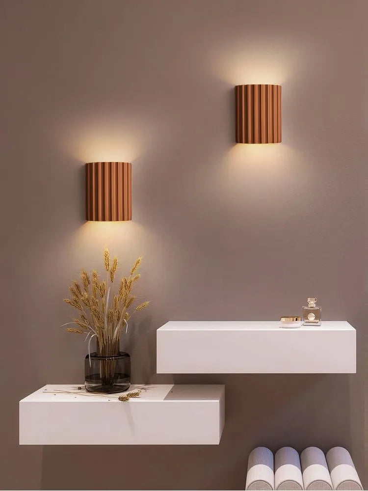 Modern Wall Sconce for Bedroom - Resin build