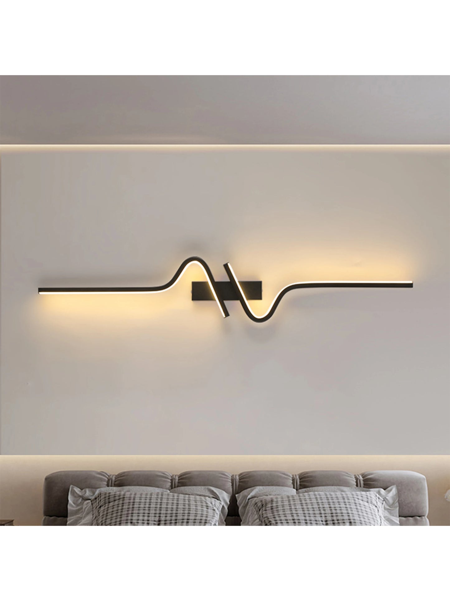 Minimalist Wall Sconce for Bedroom - Space-Saving Design & Directional Ambient Glow