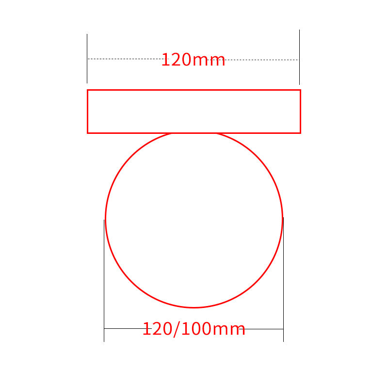 Modern Wall Sconce for Bedroom - Glass shade