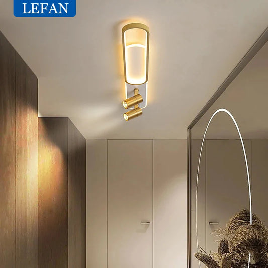 Minimalist Ceiling Light for Bedroom - Adjustable spotlights
