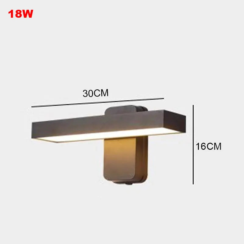 Minimalist Wall Sconce for Staircase - 360° rotating