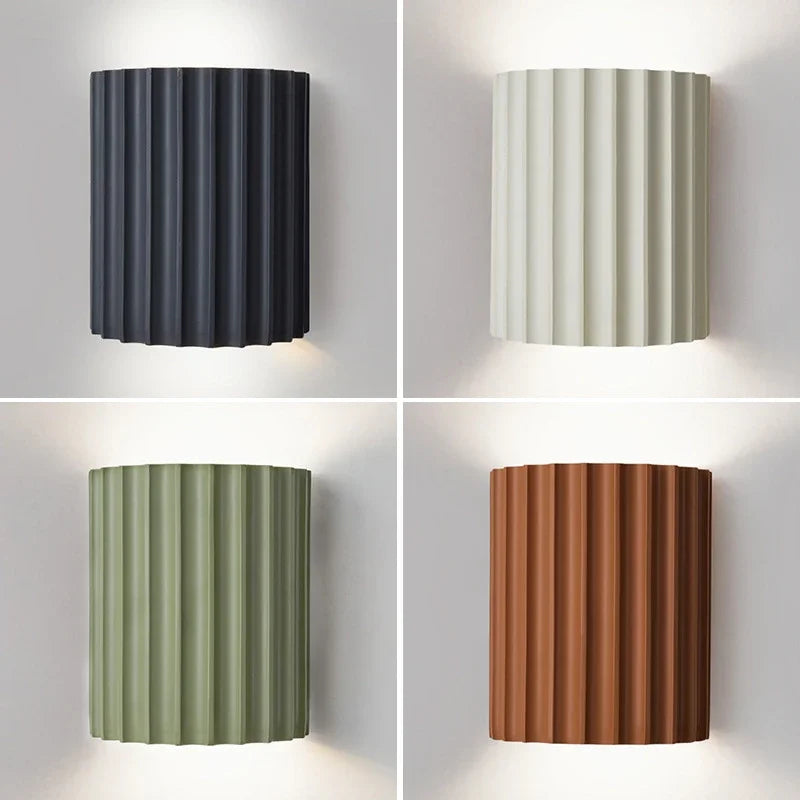 Modern Wall Sconce for Bedroom - Resin build