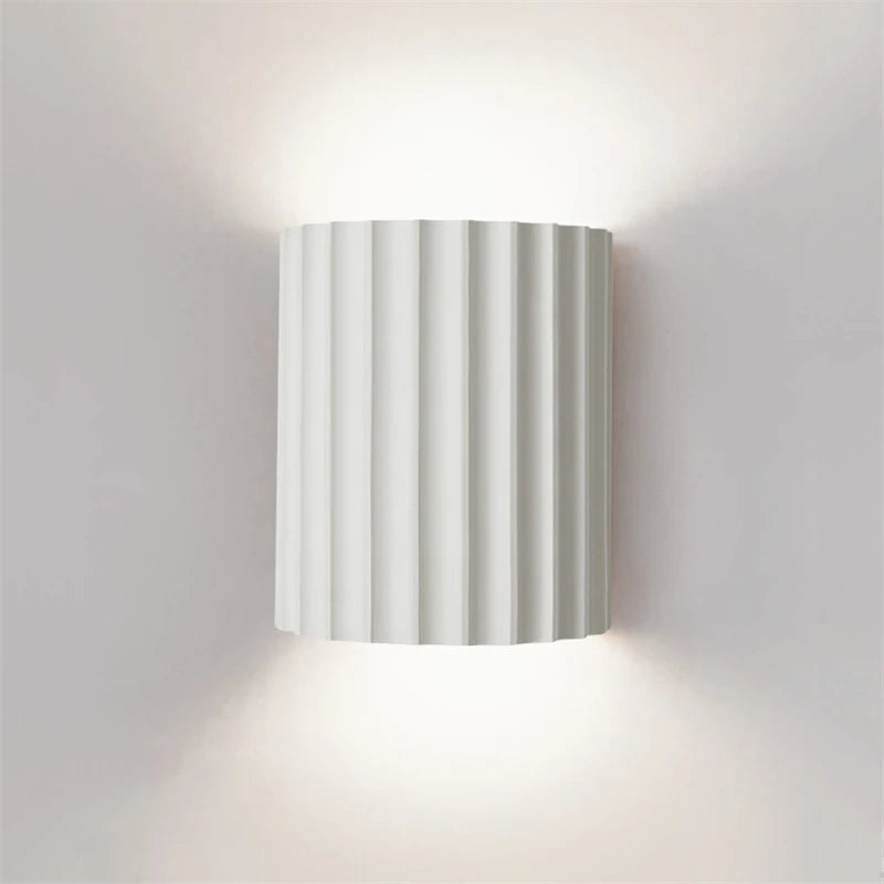 Modern Wall Sconce for Bedroom - Resin build