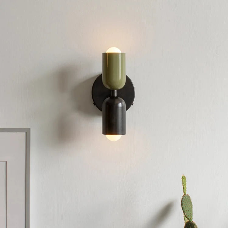 Nordic Wall Sconce for Bedroom - Space-Saving Design & Directional Ambient Glow