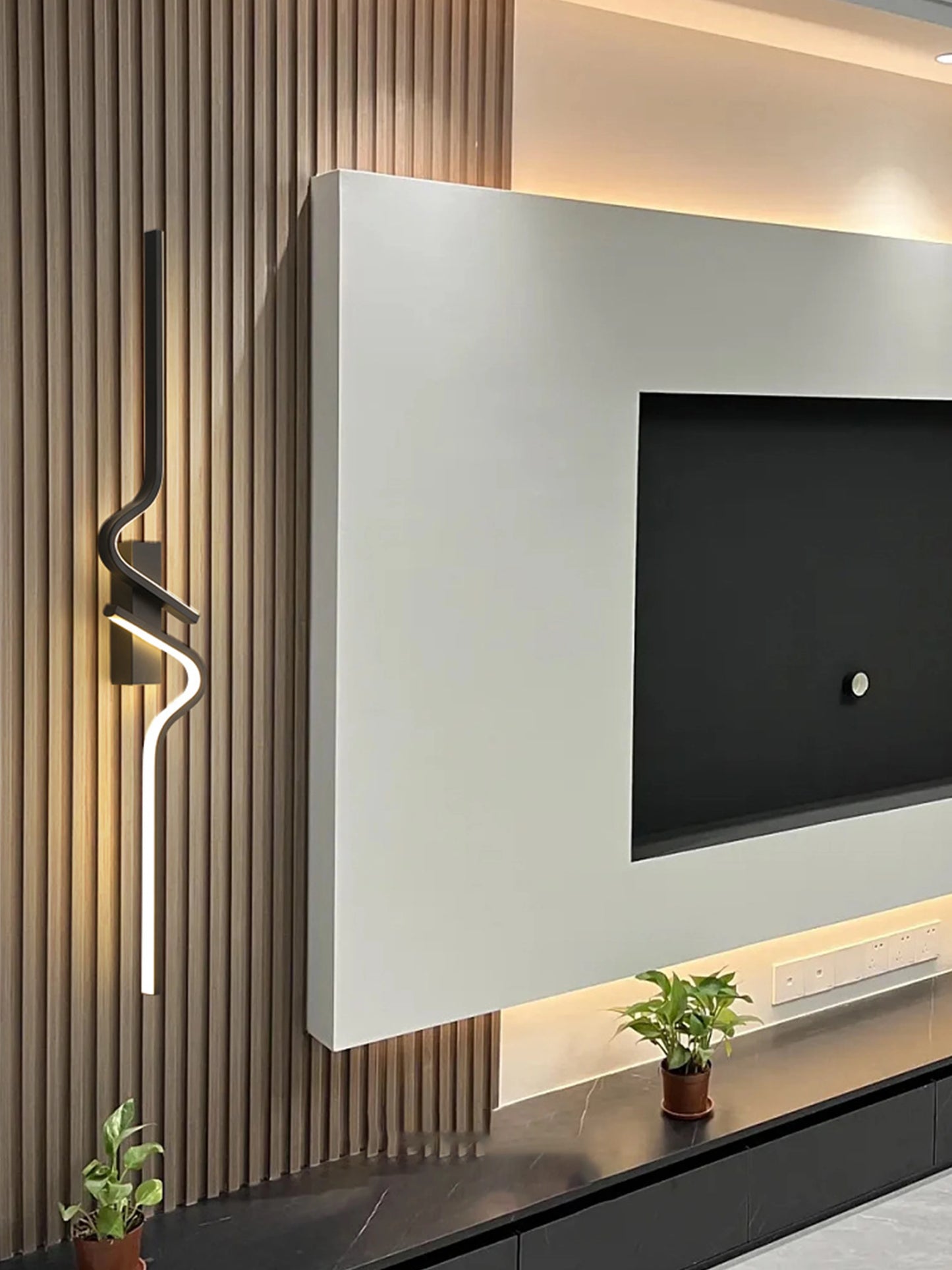 Minimalist Wall Sconce for Bedroom - Space-Saving Design & Directional Ambient Glow