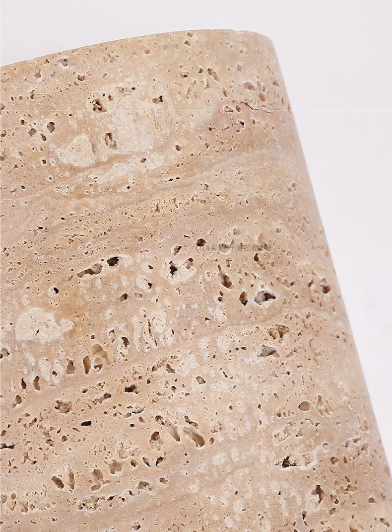 Minimalist Wall Sconce for Bedroom - Marble-effect finish