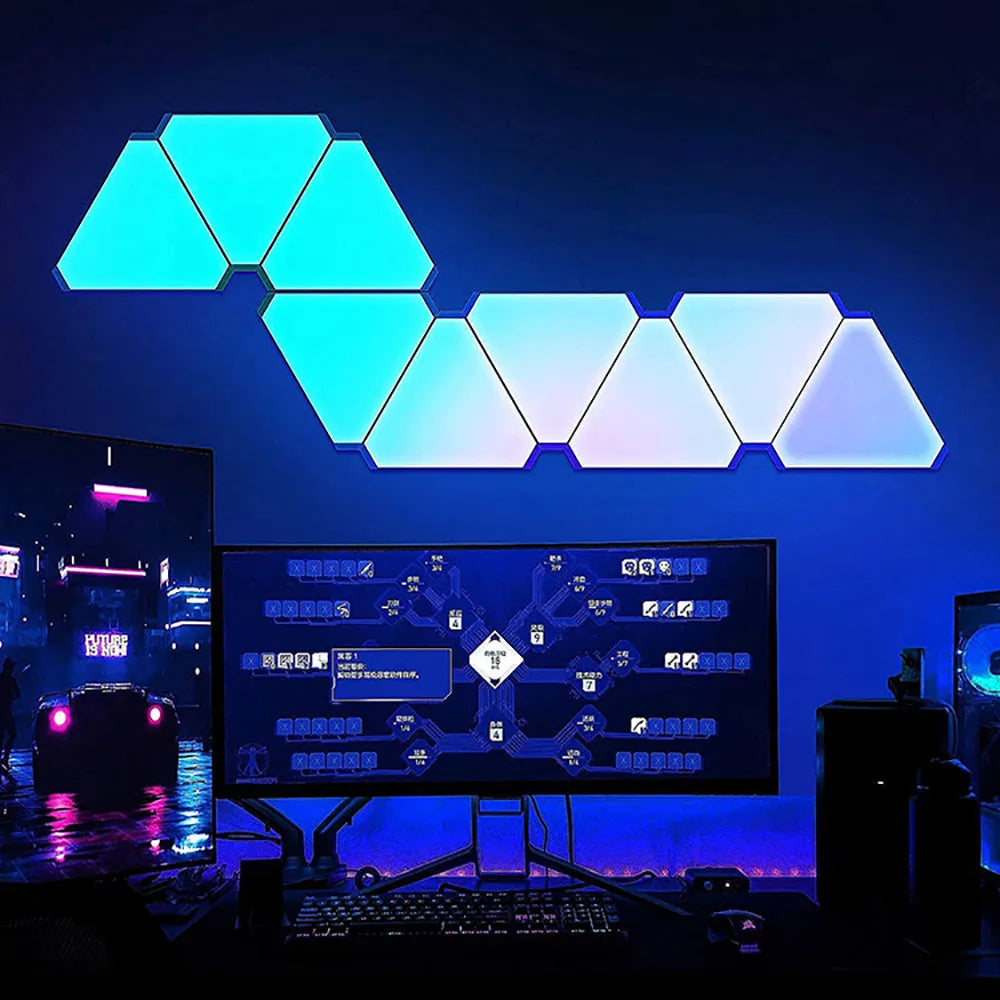 Modern Wall Sconce for Bedroom - Multicolor RGB light
