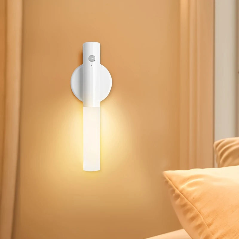 Modern Wall Sconce for Hallway - USB powered & Motion sensor activated