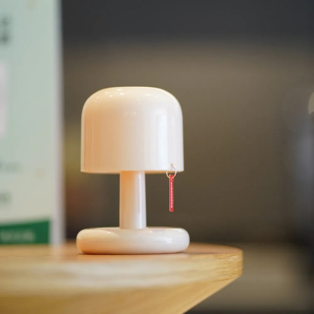 Modern LED Night Light for Bedroom - Rechargeable battery & USB powered