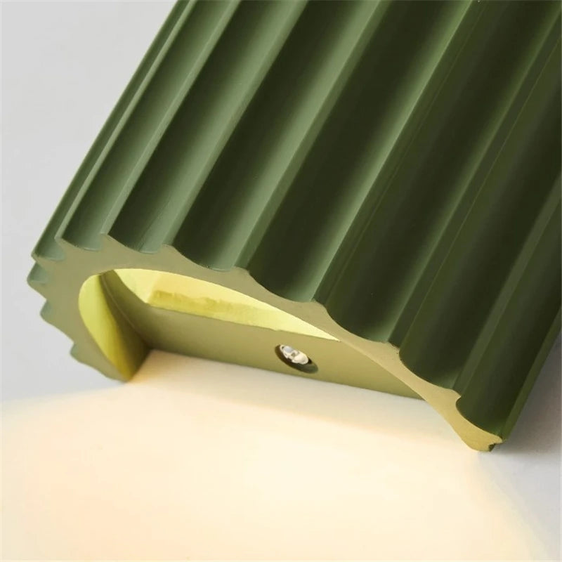 Modern Wall Sconce for Bedroom - Resin build