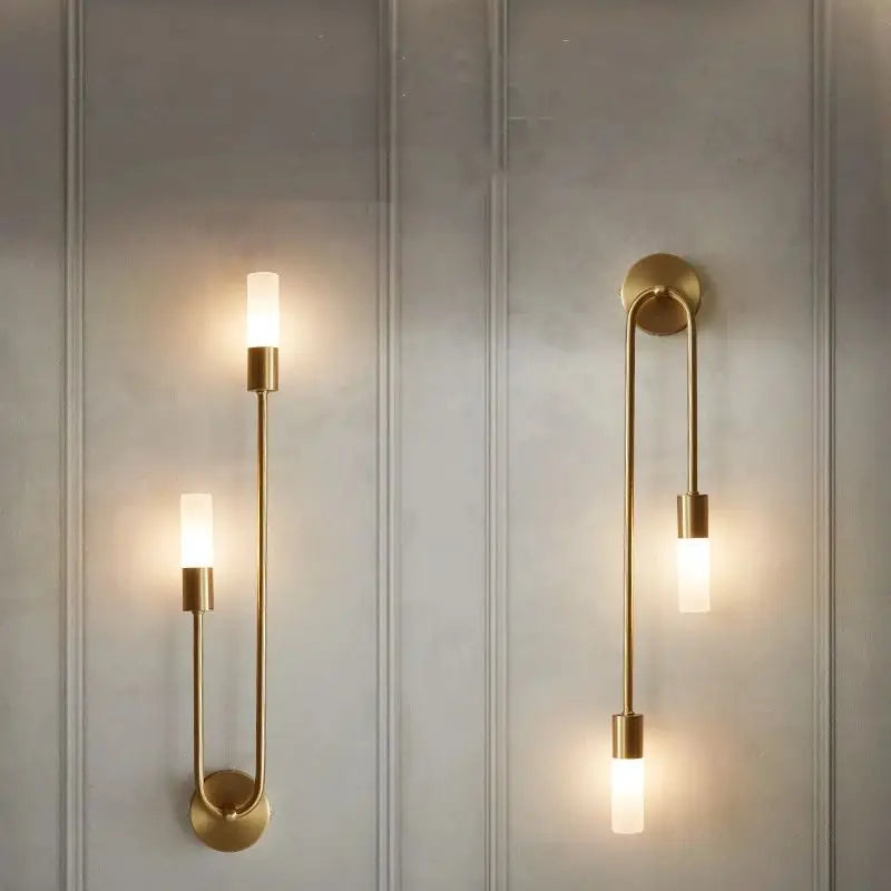 Minimalist Wall Sconce for Bedroom - Space-Saving Design & Directional Ambient Glow