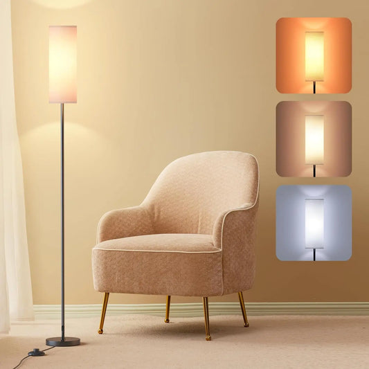 Modern Floor Lamp for Bedroom - Foot pedal switch