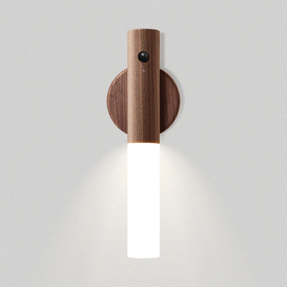 Modern Wall Sconce for Kitchen - Rechargeable battery & Motion sensor activated
