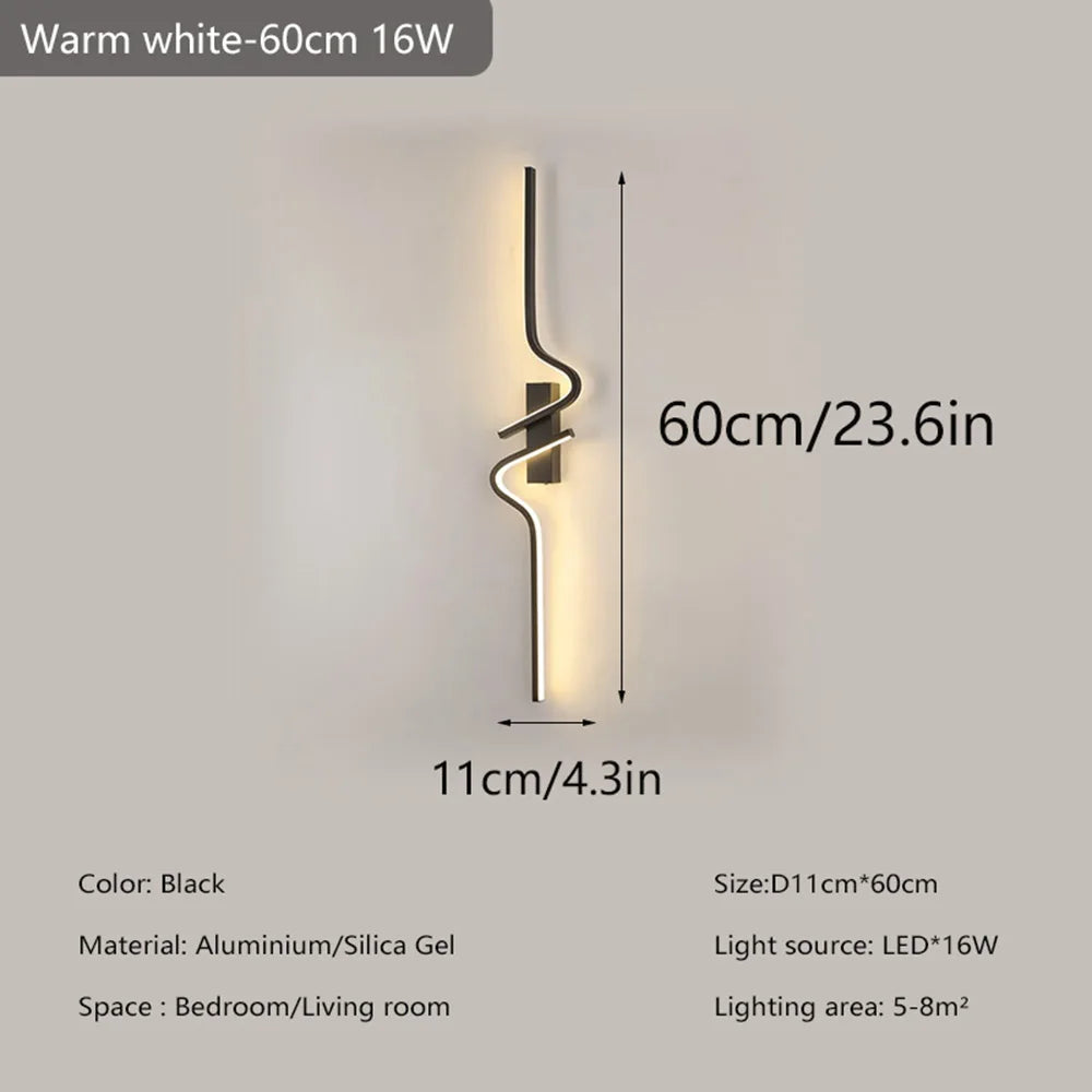 Minimalist Wall Sconce for Bedroom - Space-Saving Design & Directional Ambient Glow
