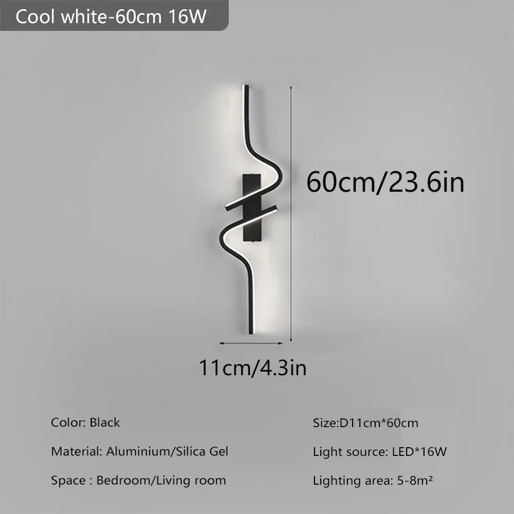 Minimalist Wall Sconce for Bedroom - Space-Saving Design & Directional Ambient Glow