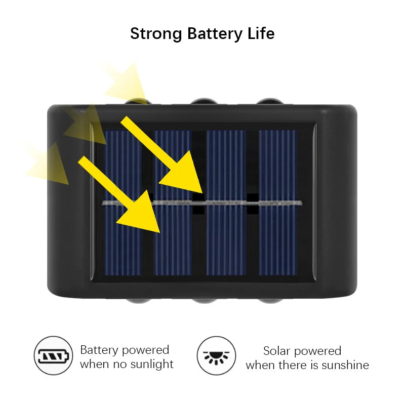 Modern Solar Outdoor Light for Garden - Waterproof / weatherproof & Solar powered