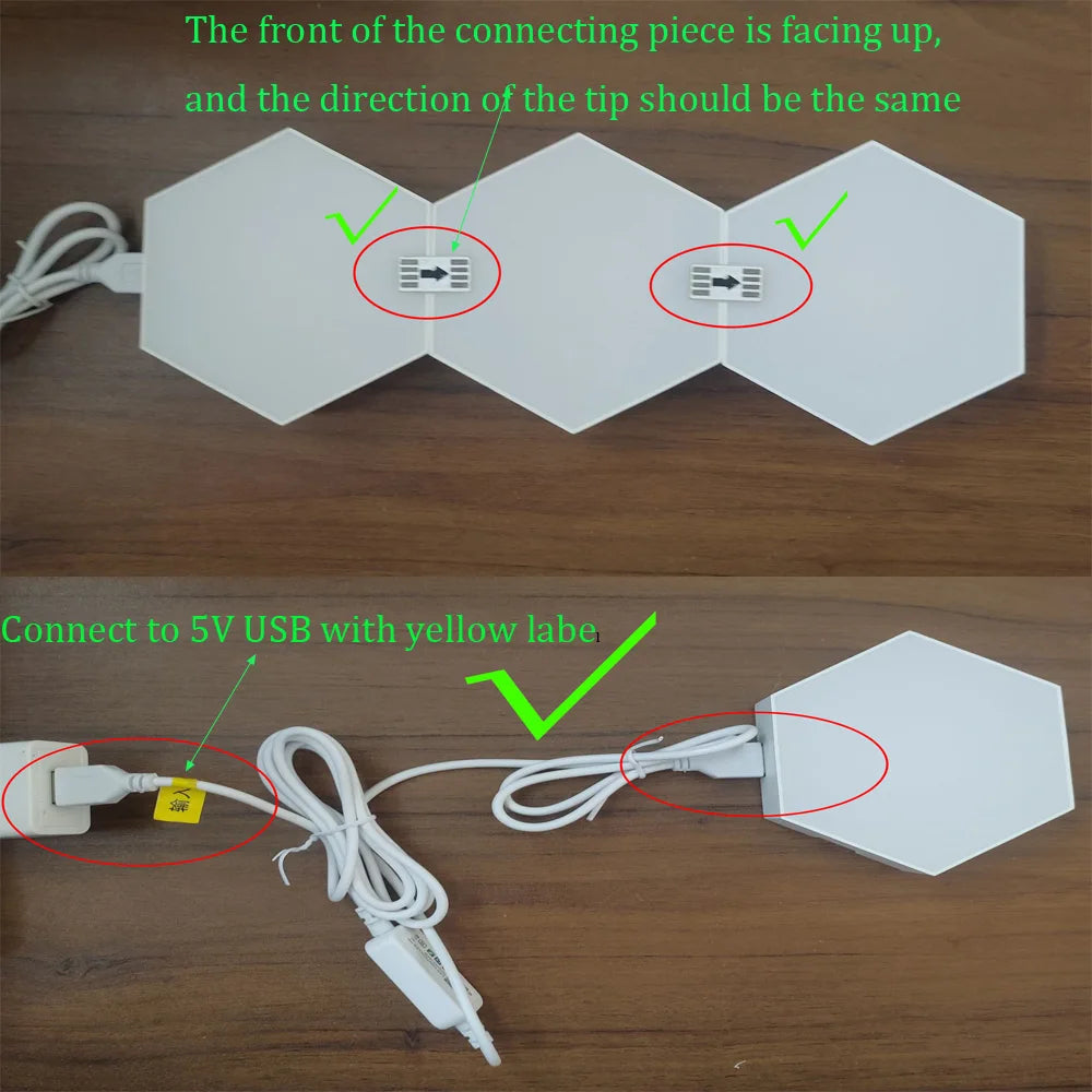 Modern Wall Sconce for Bedroom - Multicolor RGB light
