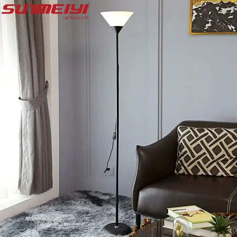 Minimalist Floor Lamp for Bedroom - E27 bulb fitting