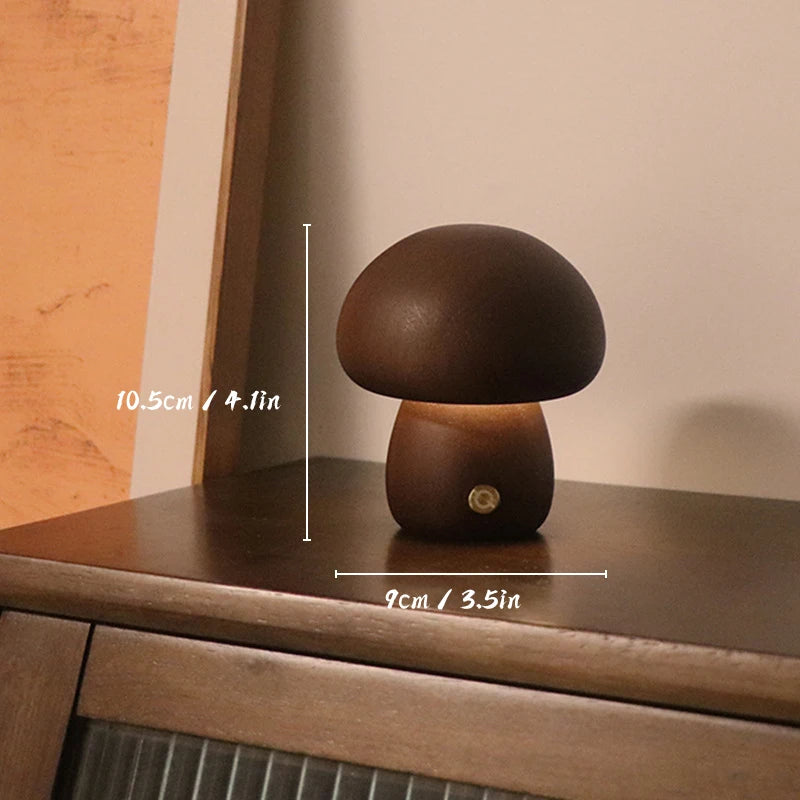 Modern LED Night Light for Bedroom - USB powered & Touch control