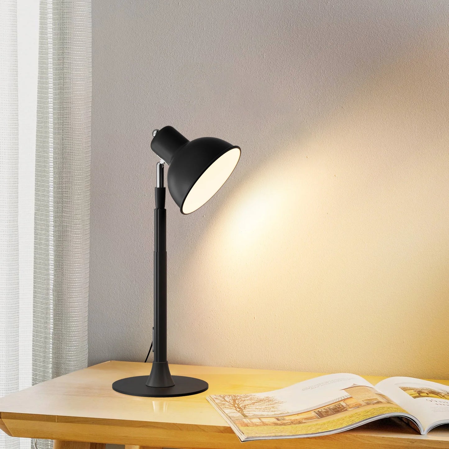 Modern Floor Lamp for Bedroom - USB powered & Stepless dimmable