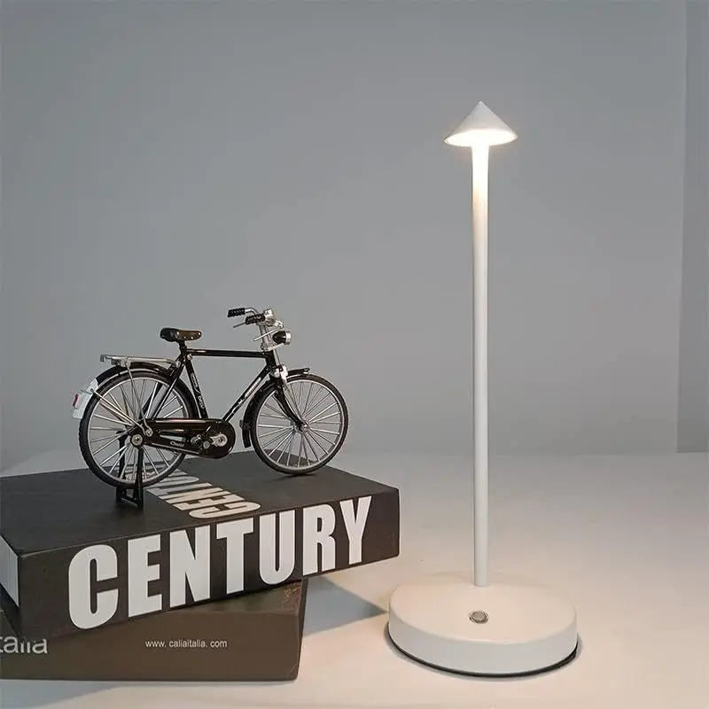 Modern LED Desk Lamp for Home - Rechargeable battery & USB powered