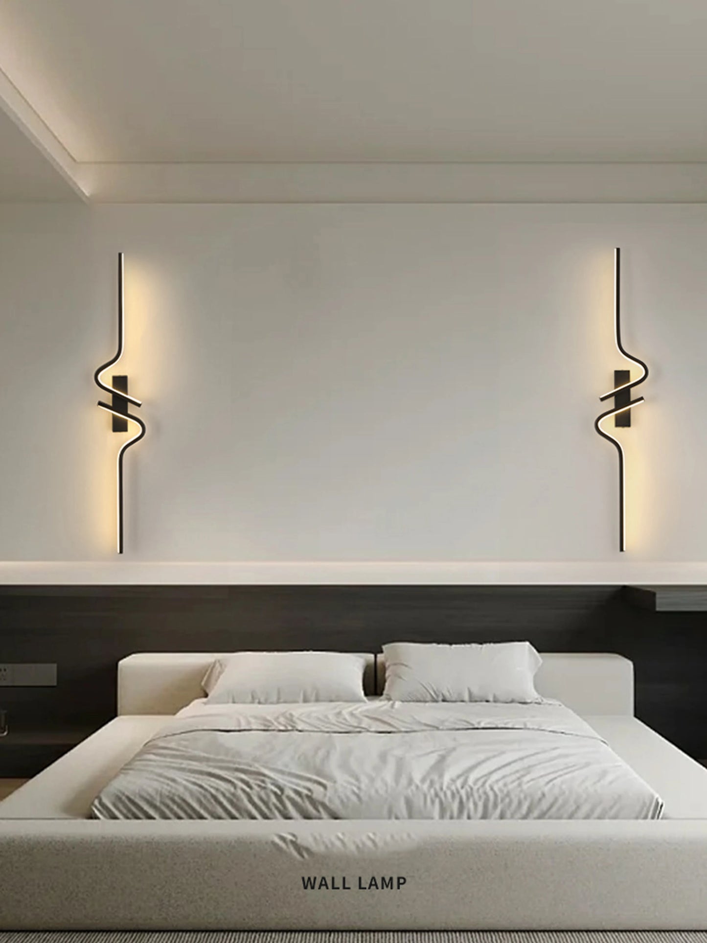 Minimalist Wall Sconce for Bedroom - Space-Saving Design & Directional Ambient Glow
