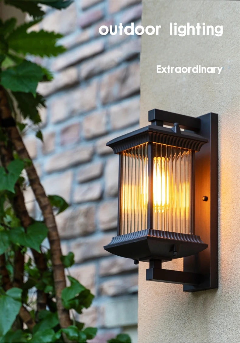 Modern Wall Sconce for Hotel - Waterproof / weatherproof