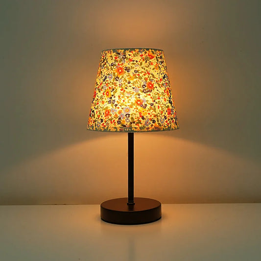 Modern LED Desk Lamp for Bedroom - USB powered & Natural wood finish