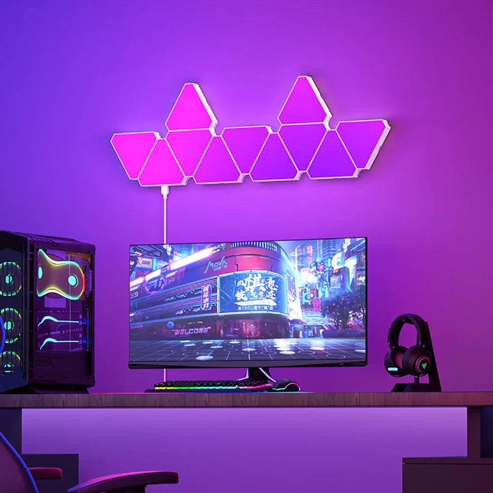 Modern Wall Sconce for Bedroom - Multicolor RGB light