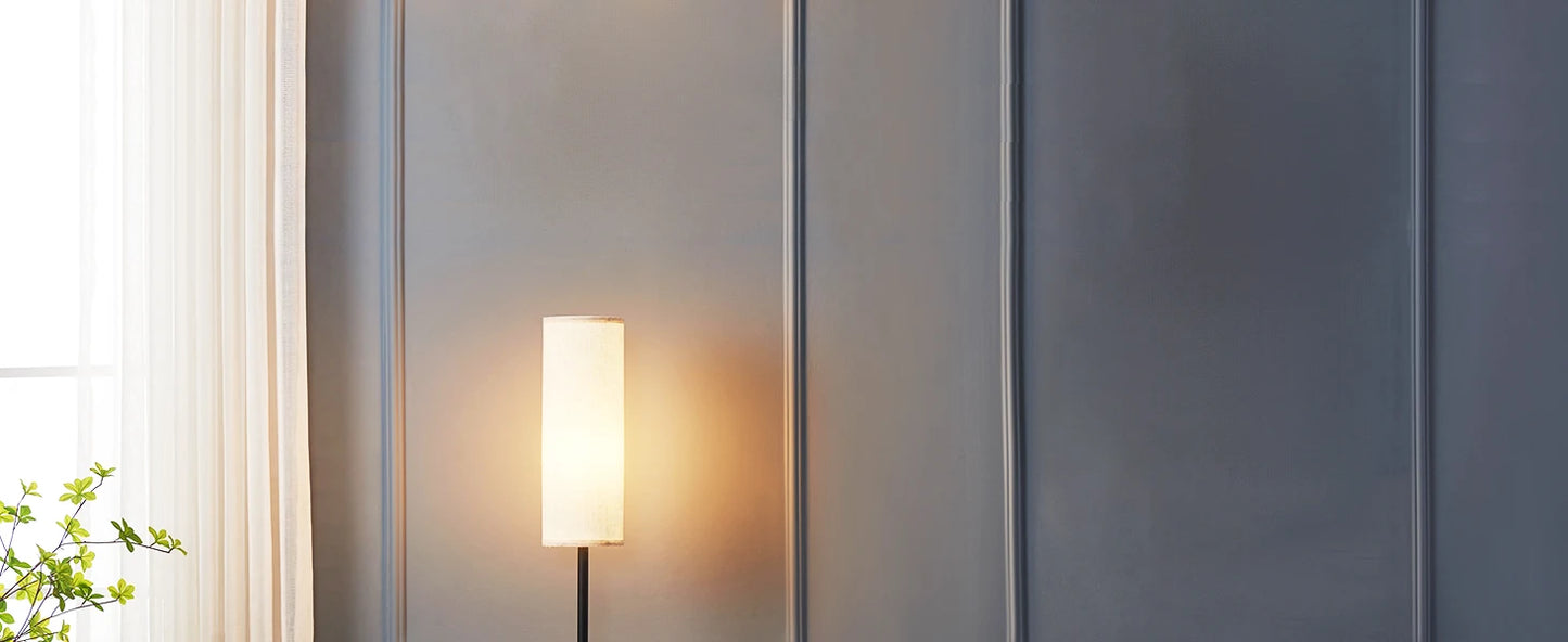 Modern Floor Lamp for Bedroom - Foot pedal switch