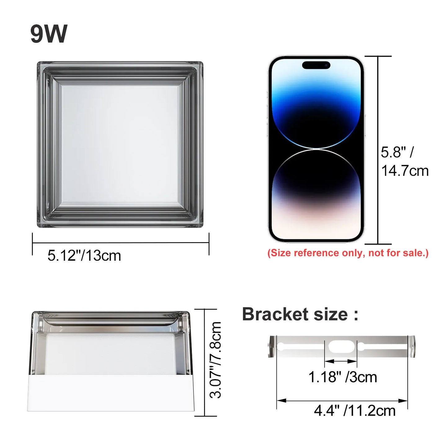 Modern Wall Sconce for Home - Waterproof / weatherproof