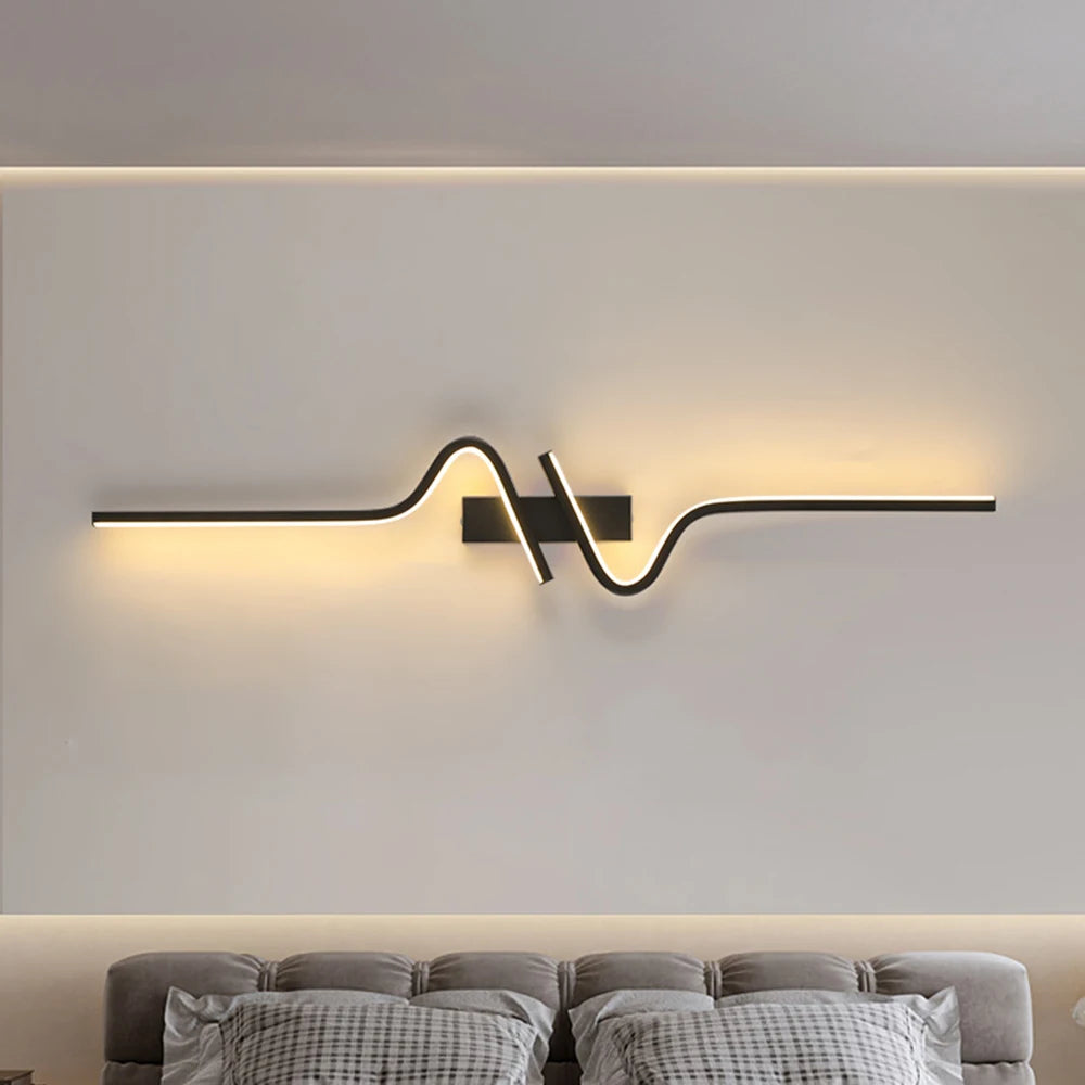 Minimalist Wall Sconce for Bedroom - Space-Saving Design & Directional Ambient Glow