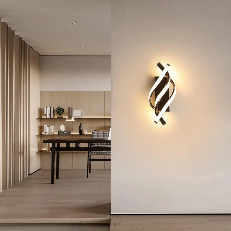 Modern Wall Sconce for Bedroom - Motion sensor activated